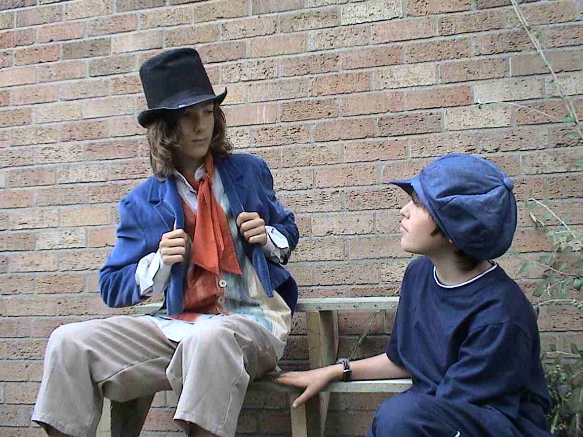Dodger pondered the wisdom in letting his mother dress him that morning